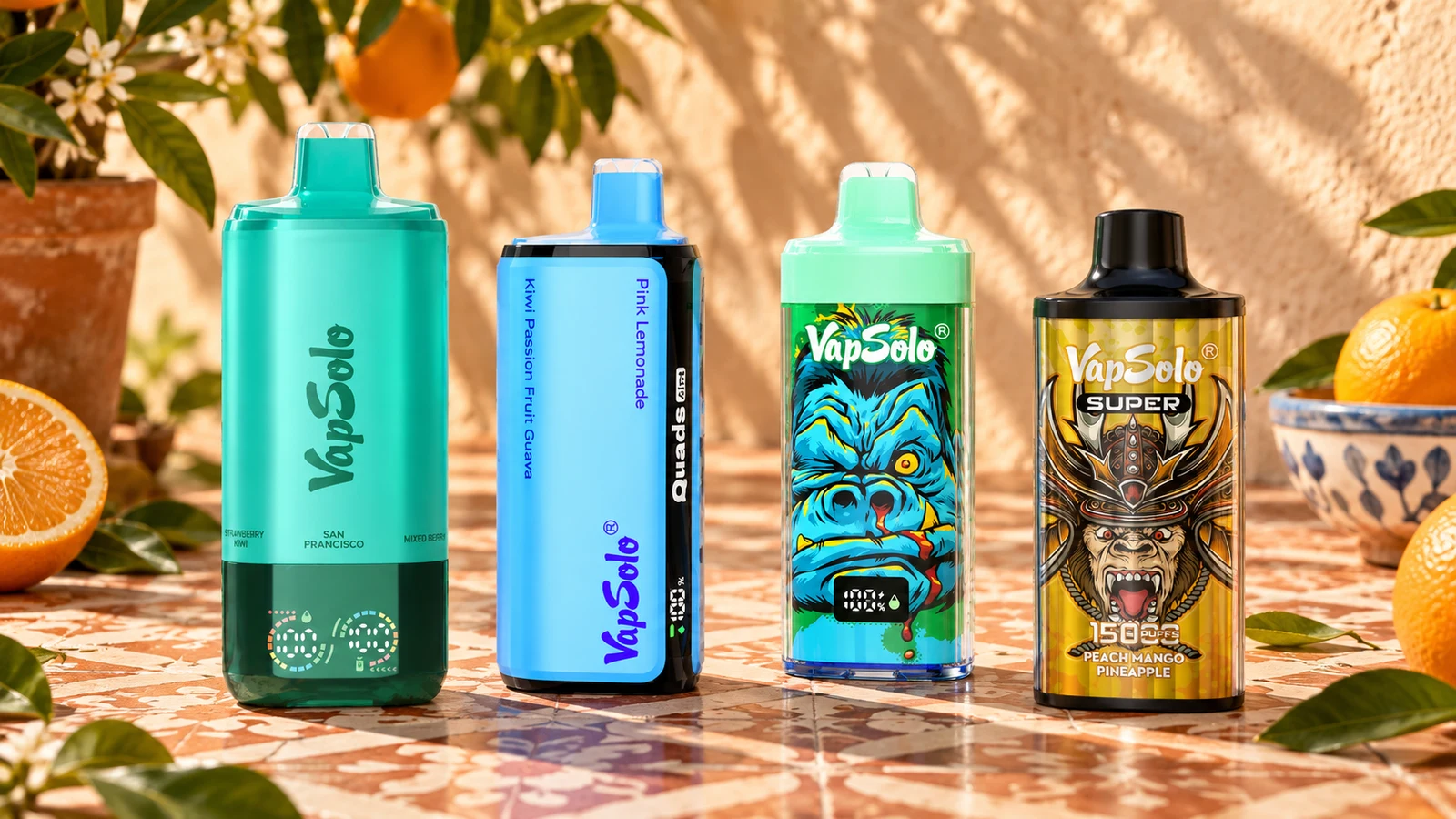 SIXER 180K, Quads 80K, King Pro 65K y Super 15K en una escena mediterránea española